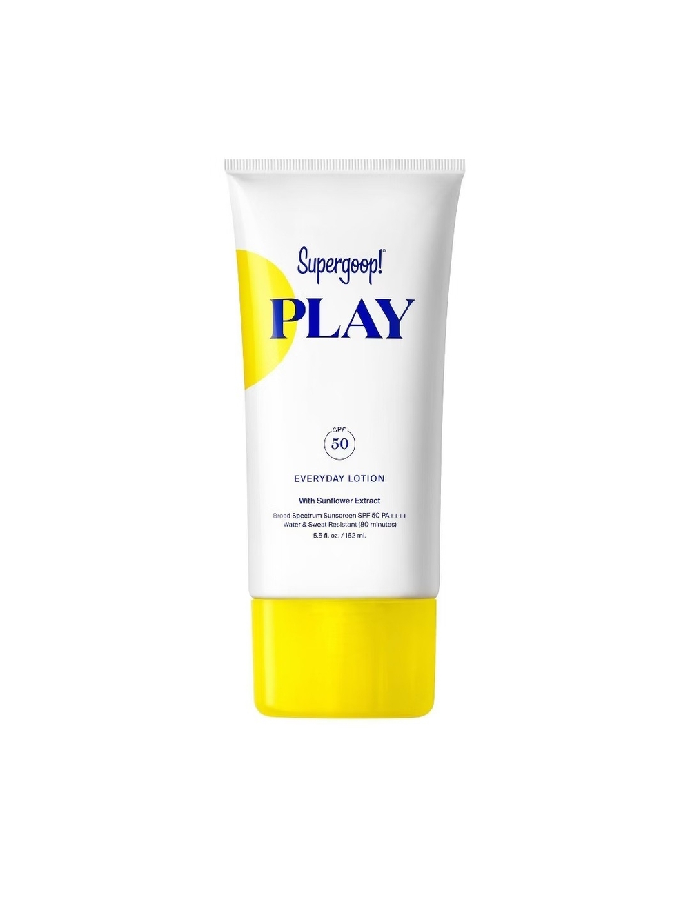 Supergoop! PLAY Everyday Lotion SPF 50 - White & Yellow